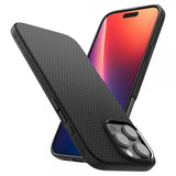 Spigen iPhone 16 Pro Max Deksel Liquid Air Matte Black