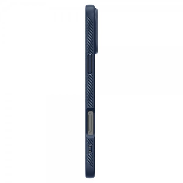 Spigen iPhone 16 Pro Max Deksel Liquid Air Navy Blue