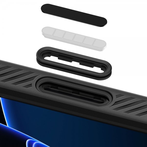 Spigen iPhone 16 Pro Max Deksel Liquid Air T MagFit Matte Black