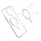 Spigen iPhone 16 Pro Max Deksel Liquid Crystal MagFit Crystal Clear