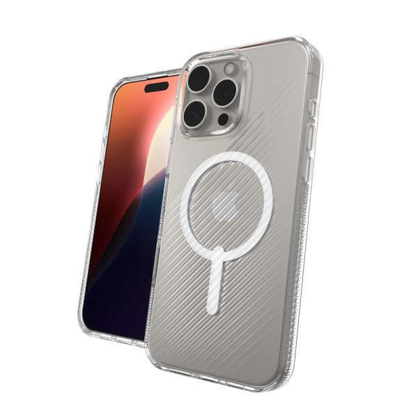 Zagg iPhone 16 Pro Max Deksel Luxe Snap Transparent