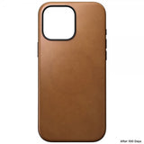 Nomad iPhone 16 Pro Max Deksel Modern Leather Case English Tan