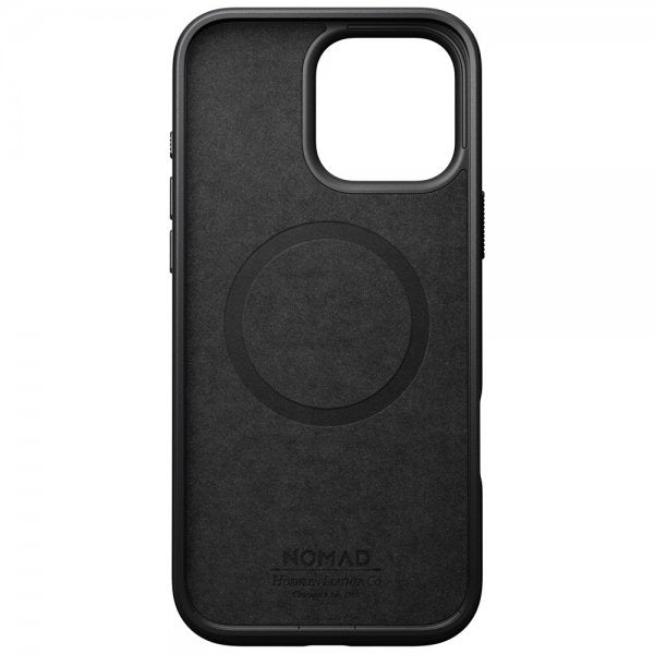 Nomad iPhone 16 Pro Max Deksel Modern Leather Case Horween Svart