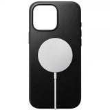 Nomad iPhone 16 Pro Max Deksel Modern Leather Case Svart