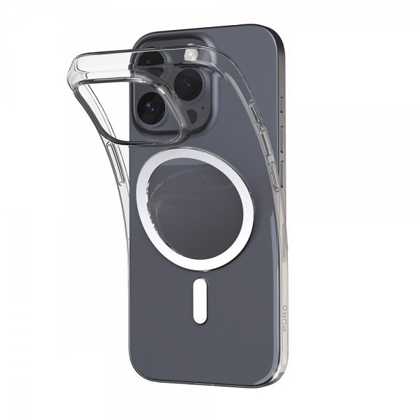 Puro iPhone 16 Pro Max Deksel Nude Mag Transparent