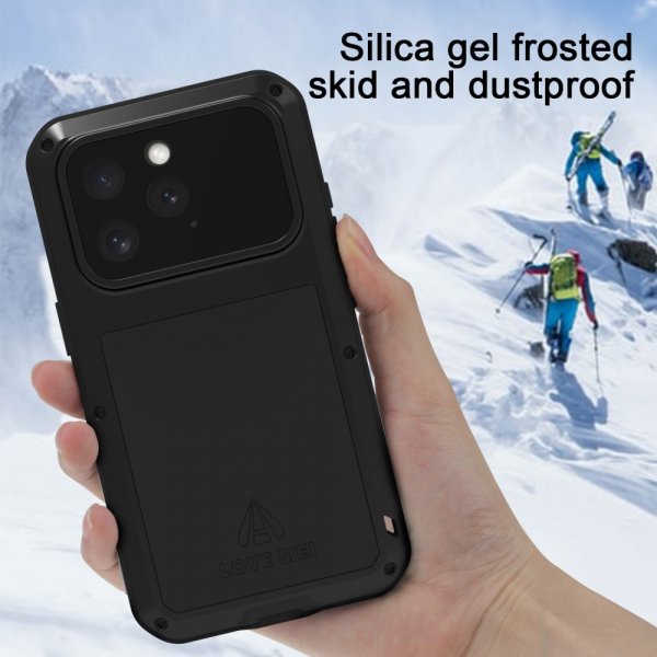 Love Mei iPhone 16 Pro Max Deksel Powerful Case