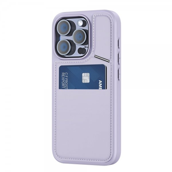 Dux Ducis iPhone 16 Pro Max Deksel Rafi II Series MagSafe Lilla