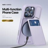 Dux Ducis iPhone 16 Pro Max Deksel Rafi II Series MagSafe Lilla