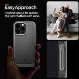 Spigen iPhone 16 Pro Max Deksel Rugged Armor MagFit Grå