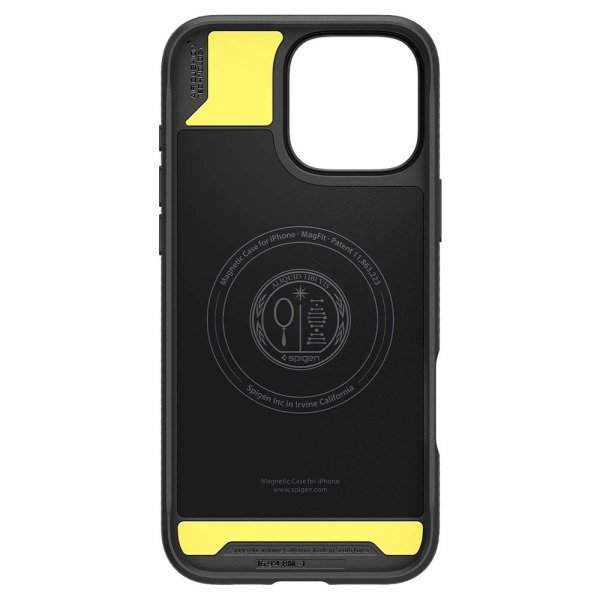 Spigen iPhone 16 Pro Max Deksel Rugged Armor MagFit Matte Black