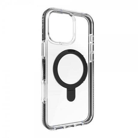 Zagg iPhone 16 Pro Max Deksel Santa Cruz Snap Ring Stand Svart
