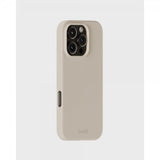 holdit iPhone 16 Pro Max Deksel Silikon Light Beige