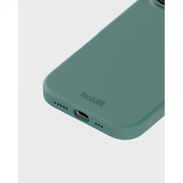 holdit iPhone 16 Pro Max Deksel Silikon Moss Green