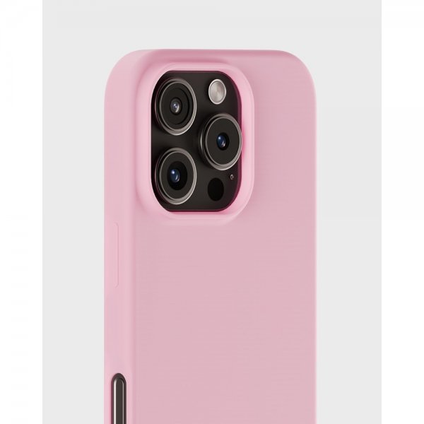 holdit iPhone 16 Pro Max Deksel Silikon Rosa