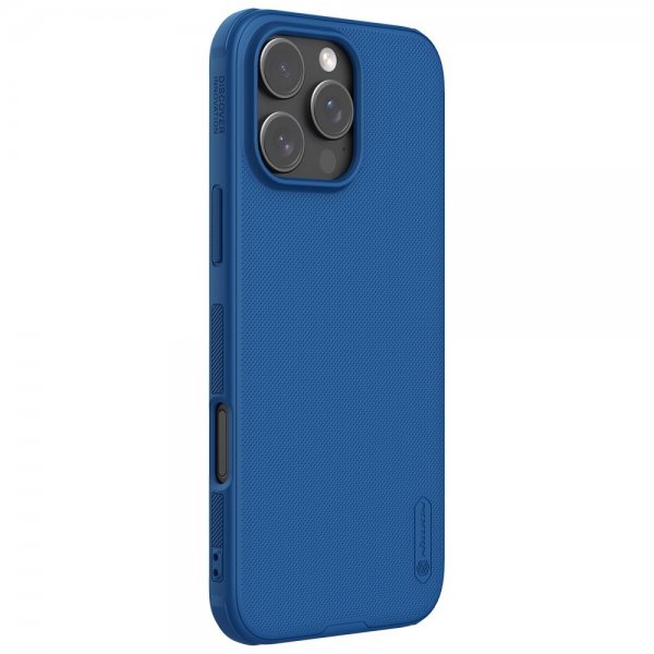 Nillkin iPhone 16 Pro Max Deksel Super Frosted Shield Pro MagSafe Blå
