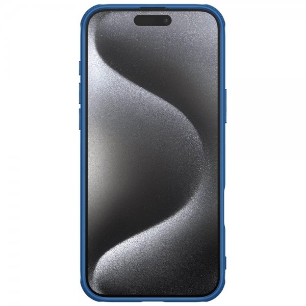 Nillkin iPhone 16 Pro Max Deksel Super Frosted Shield Pro MagSafe Blå