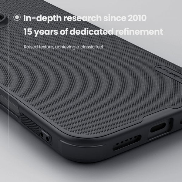Nillkin iPhone 16 Pro Max Deksel Super Frosted Shield Pro MagSafe Svart