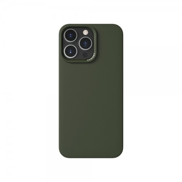 Nudient iPhone 16 Pro Max Deksel Thin Case MagSafe Pine Green