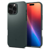 Spigen iPhone 16 Pro Max Deksel Thin Fit MagFit Abyss Green