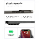 Spigen iPhone 16 Pro Max Deksel Thin Fit MagFit Gunmetal