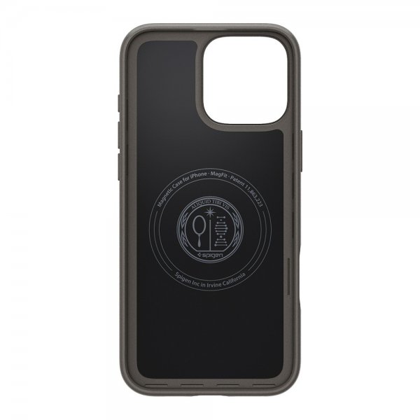 Spigen iPhone 16 Pro Max Deksel Thin Fit MagFit Gunmetal