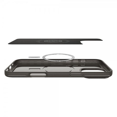 Spigen iPhone 16 Pro Max Deksel Thin Fit MagFit Gunmetal