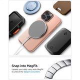 Spigen iPhone 16 Pro Max Deksel Thin Fit MagFit Rose Titanium