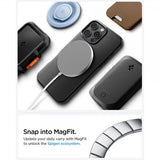 Spigen iPhone 16 Pro Max Deksel Thin Fit MagFit Svart