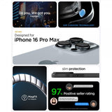 Spigen iPhone 16 Pro Max Deksel Thin Fit MagFit Svart
