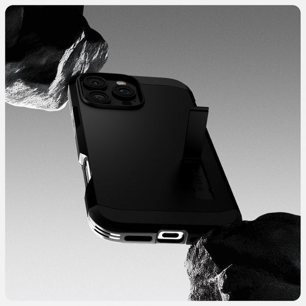 Spigen iPhone 16 Pro Max Deksel Tough Armor MagFit Svart