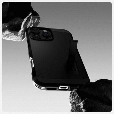 Spigen iPhone 16 Pro Max Deksel Tough Armor MagFit Svart