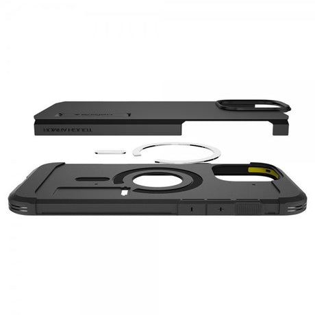 Spigen iPhone 16 Pro Max Deksel Tough Armor MagFit Svart