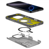 Spigen iPhone 16 Pro Max Deksel Tough Armor T MagFit Frost Black