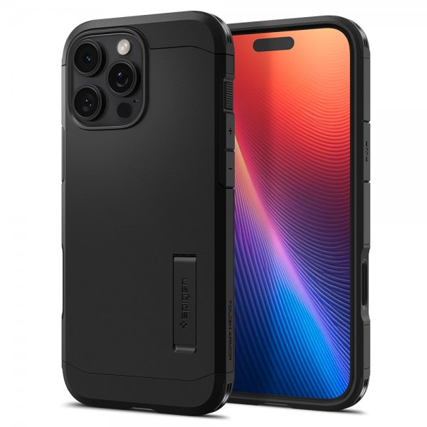 Spigen iPhone 16 Pro Max Deksel Tough Armor T MagFit Svart