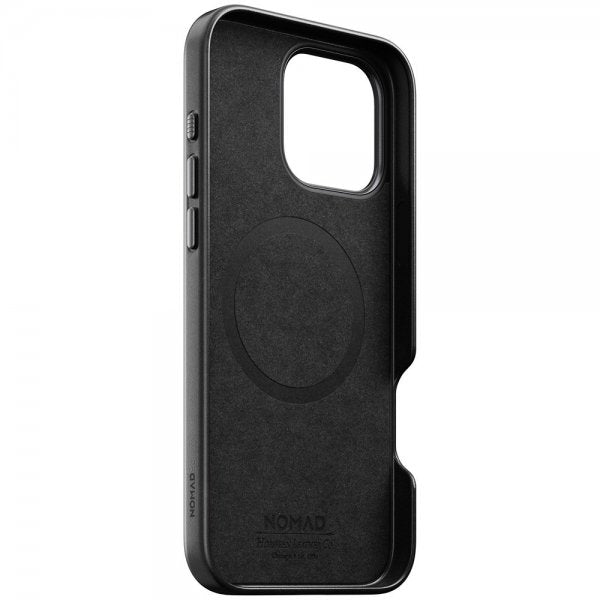 Nomad iPhone 16 Pro Max Deksel Traditional Leather Case Horween Svart