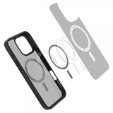 Spigen iPhone 16 Pro Max Deksel Ultra Hybrid MagFit Frost Black