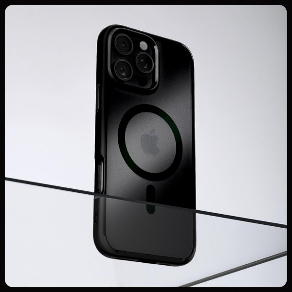 Spigen iPhone 16 Pro Max Deksel Ultra Hybrid MagFit Frost Black