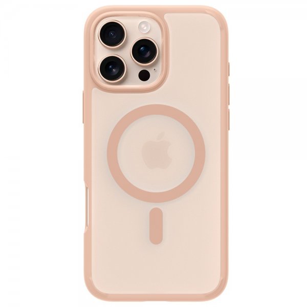 Spigen iPhone 16 Pro Max Deksel Ultra Hybrid MagFit Frost Rose Titanium