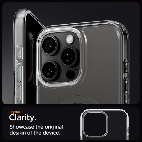 Spigen iPhone 16 Pro Max Deksel Ultra Hybrid MagFit Graphite