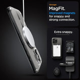 Spigen iPhone 16 Pro Max Deksel Ultra Hybrid MagFit Gull