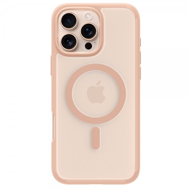Spigen iPhone 16 Pro Max Deksel Ultra Hybrid MagFit Rose Titanium