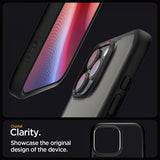 Spigen iPhone 16 Pro Max Deksel Ultra Hybrid Matte Svart