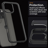 Spigen iPhone 16 Pro Max Deksel Ultra Hybrid Matte Svart
