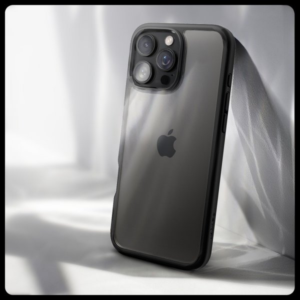 Spigen iPhone 16 Pro Max Deksel Ultra Hybrid Matte Svart