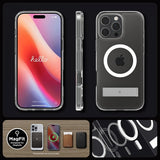 Spigen iPhone 16 Pro Max Deksel Ultra Hybrid S MagFit Crystal Clear