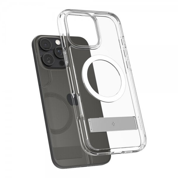 Spigen iPhone 16 Pro Max Deksel Ultra Hybrid S MagFit Crystal Clear