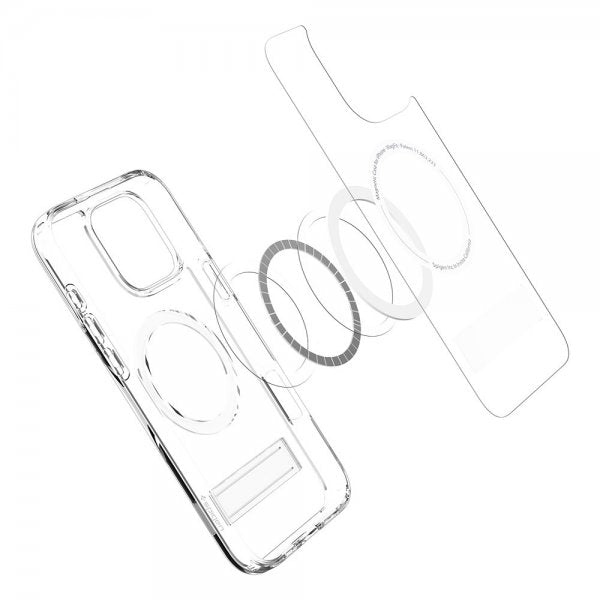 Spigen iPhone 16 Pro Max Deksel Ultra Hybrid S MagFit Crystal Clear