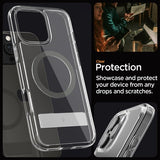 Spigen iPhone 16 Pro Max Deksel Ultra Hybrid S MagFit Graphite