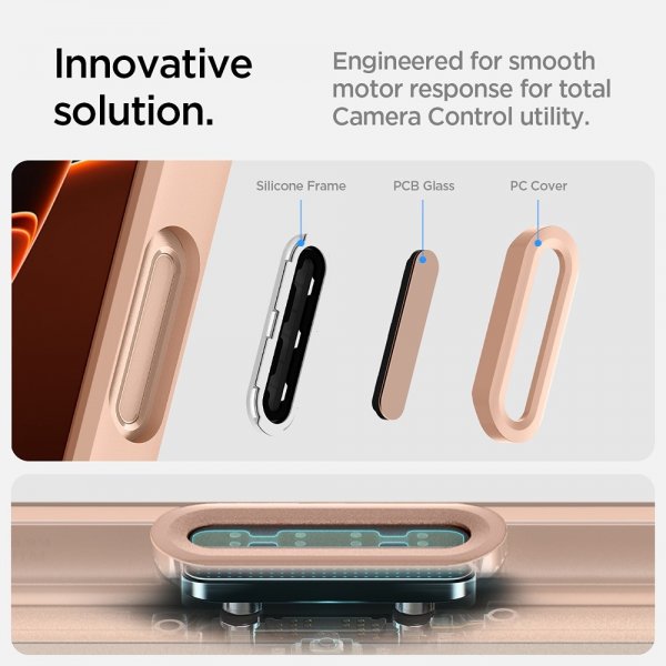 Spigen iPhone 16 Pro Max Deksel Ultra Hybrid T MagFit Frost Rose Titanium