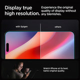 Spigen iPhone 16 Pro Max/iPhone 17 Pro Max Skjermbeskytter GLAS.tR EZ Fit 2-pakning